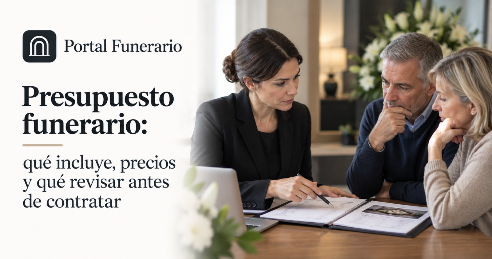 Presupuesto funerario: qué incluye, precios y qué revisar antes de contratar