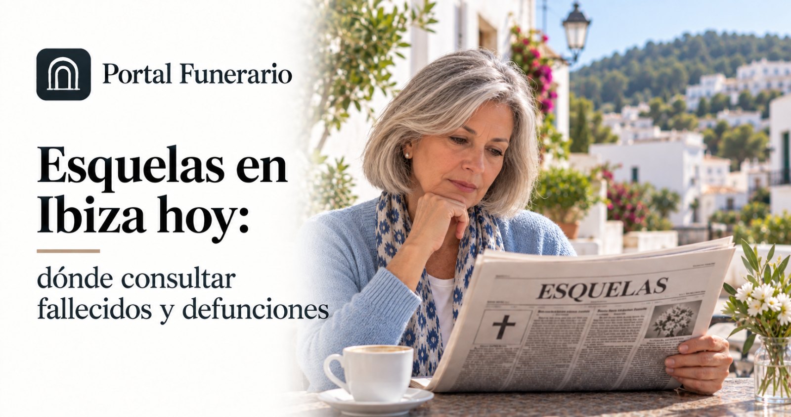 Esquelas en Ibiza hoy: dónde consultar fallecidos y defunciones