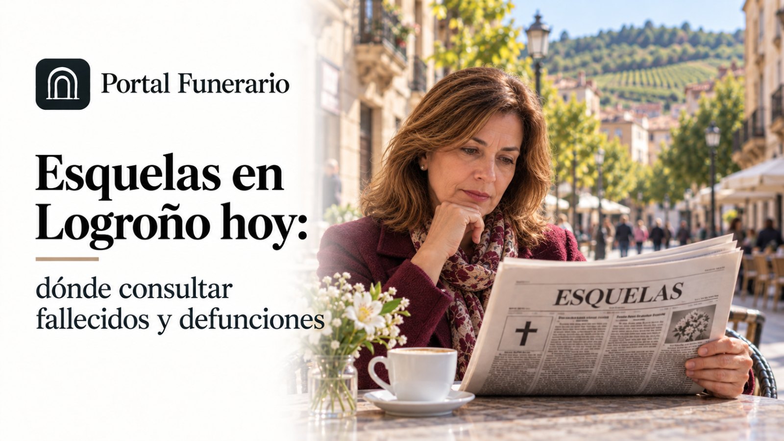 Esquelas en Logroño hoy: dónde consultar fallecidos y defunciones