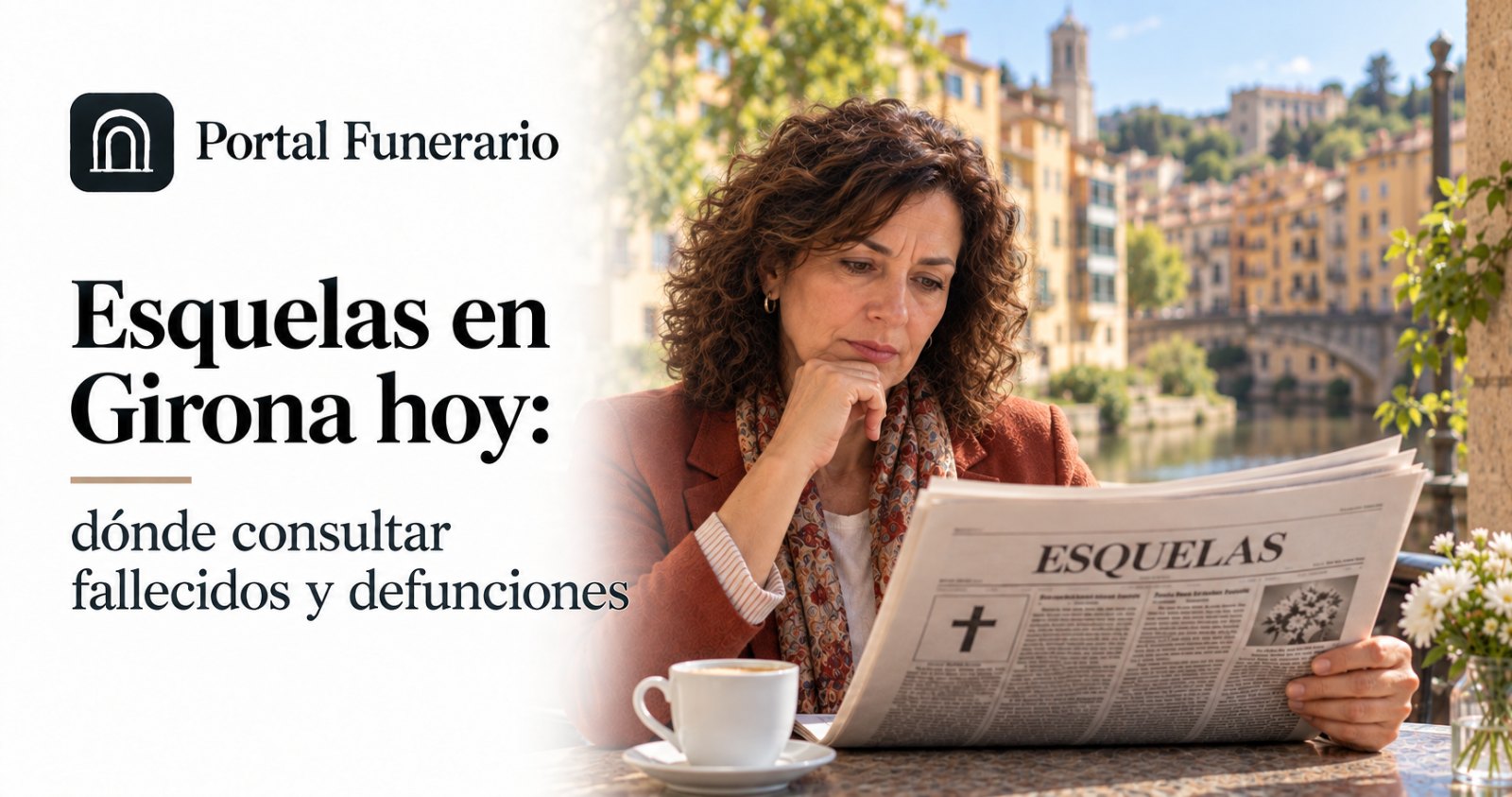 Esquelas en Girona hoy: dónde consultar fallecidos y defunciones
