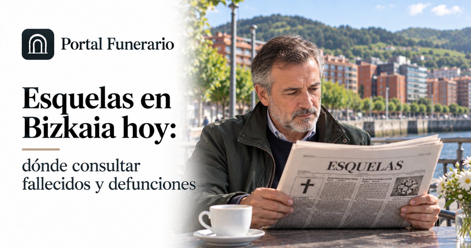 Esquelas en Bizkaia hoy: dónde consultar fallecidos y defunciones
