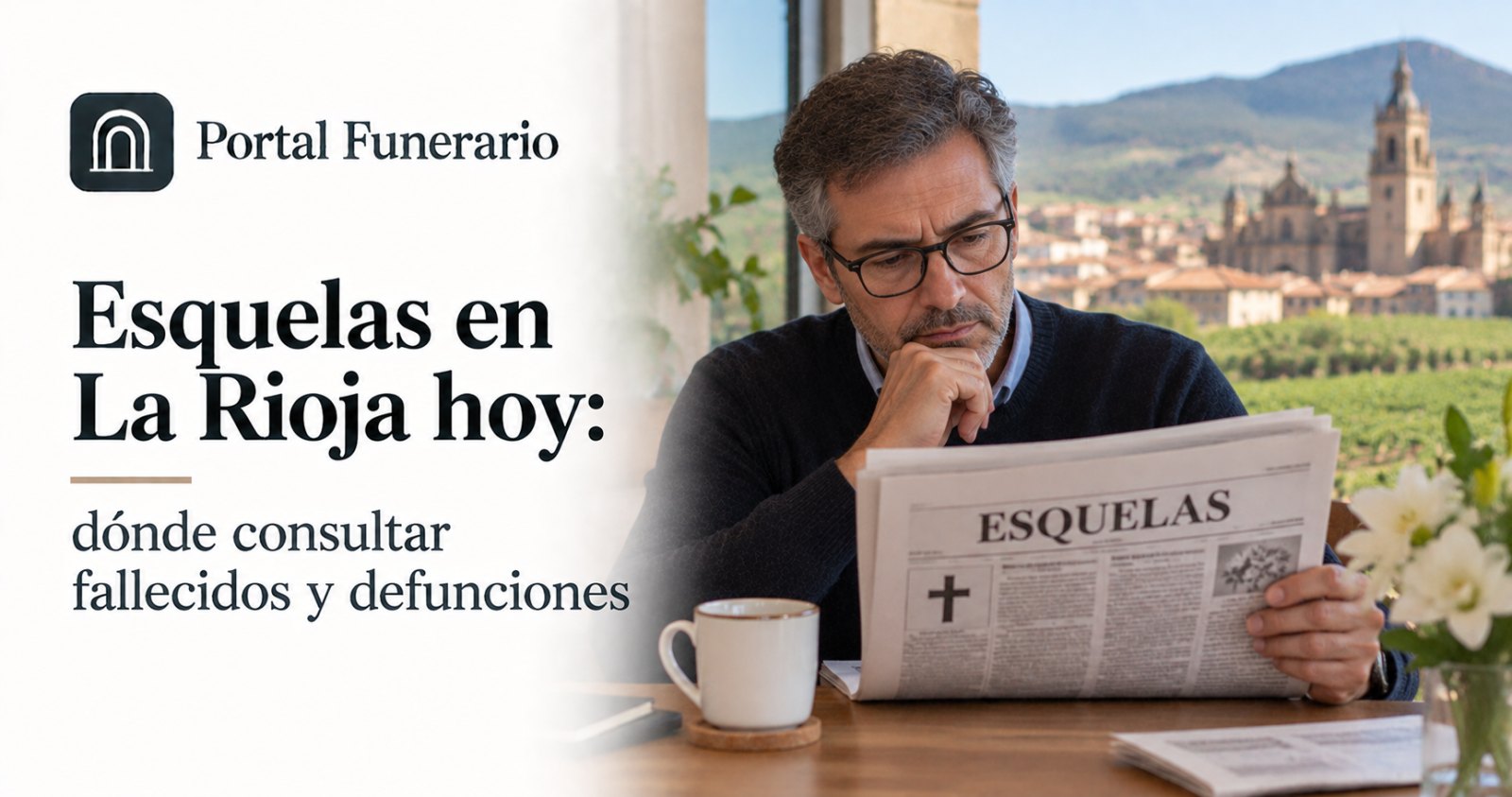 Esquelas en La Rioja hoy: dónde consultar fallecidos y defunciones