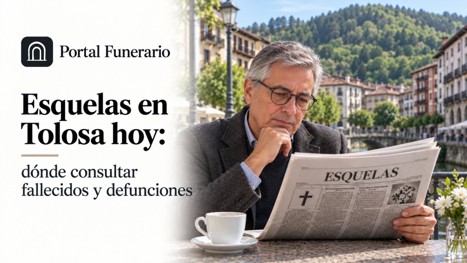 Esquelas en Tolosa hoy: dónde consultar fallecidos y defunciones