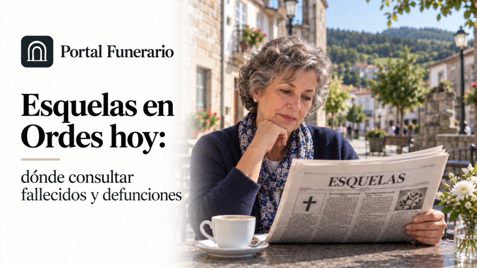 Esquelas en Ordes hoy: dónde consultar fallecidos y defunciones