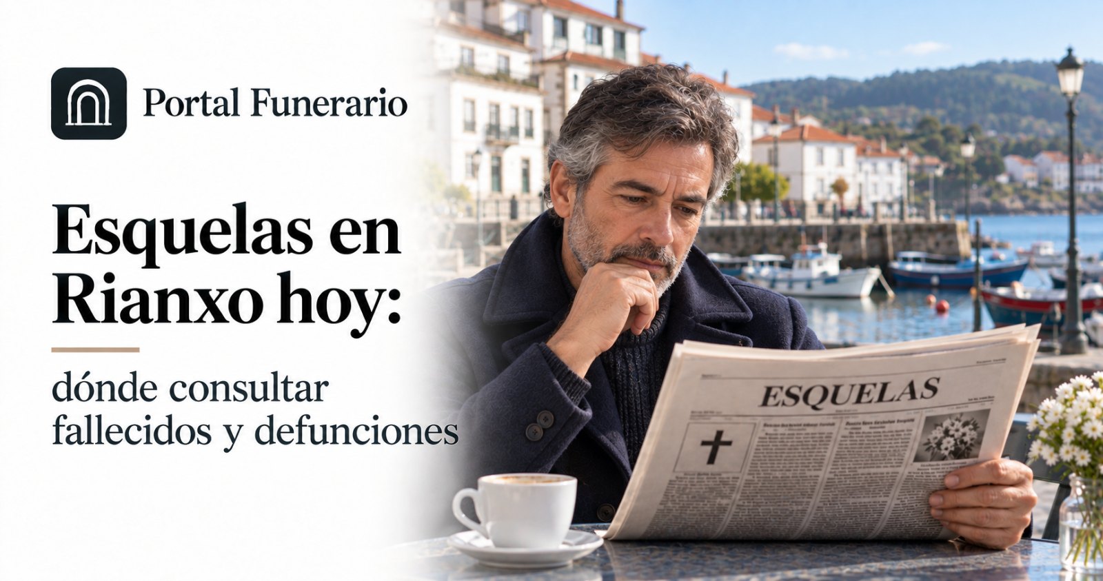 Esquelas en Rianxo hoy: dónde consultar fallecidos y defunciones