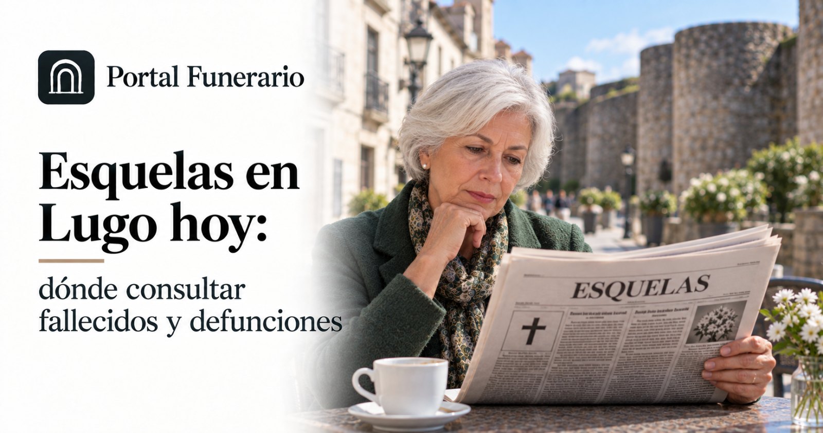 Esquelas en Lugo hoy: dónde consultar fallecidos y defunciones
