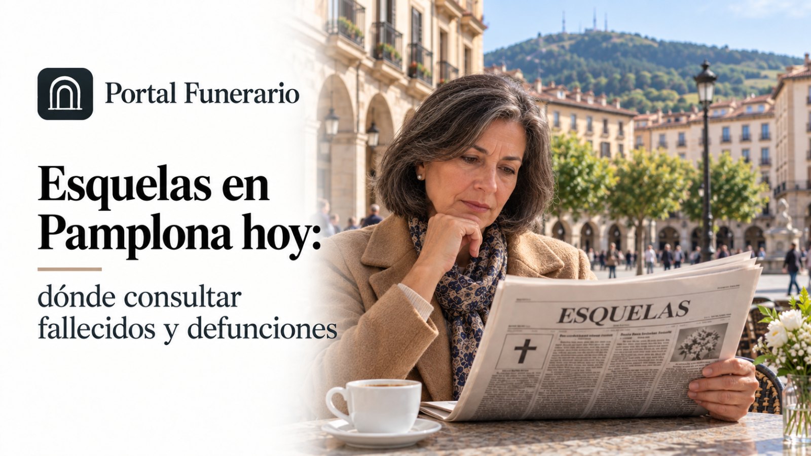 Esquelas en Pamplona hoy: dónde consultar fallecidos y defunciones