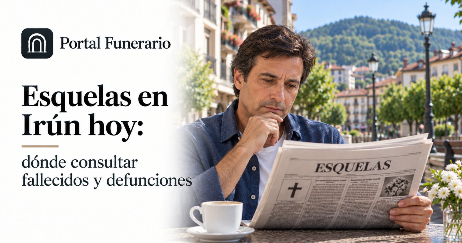 Esquelas en Irún hoy: dónde consultar fallecidos y defunciones