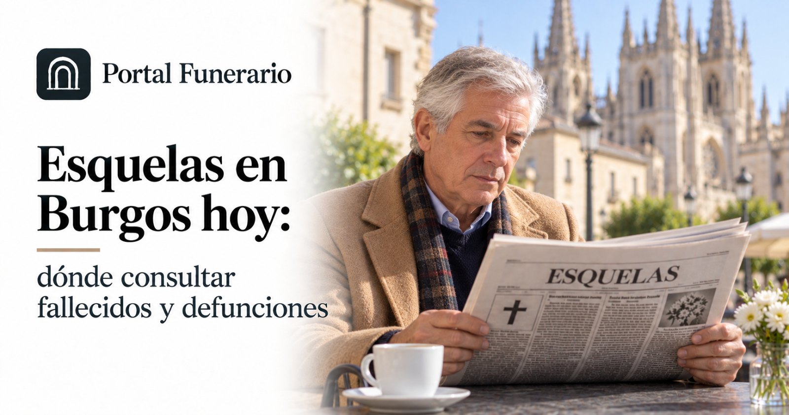 Esquelas en Burgos hoy: dónde consultar fallecidos y defunciones