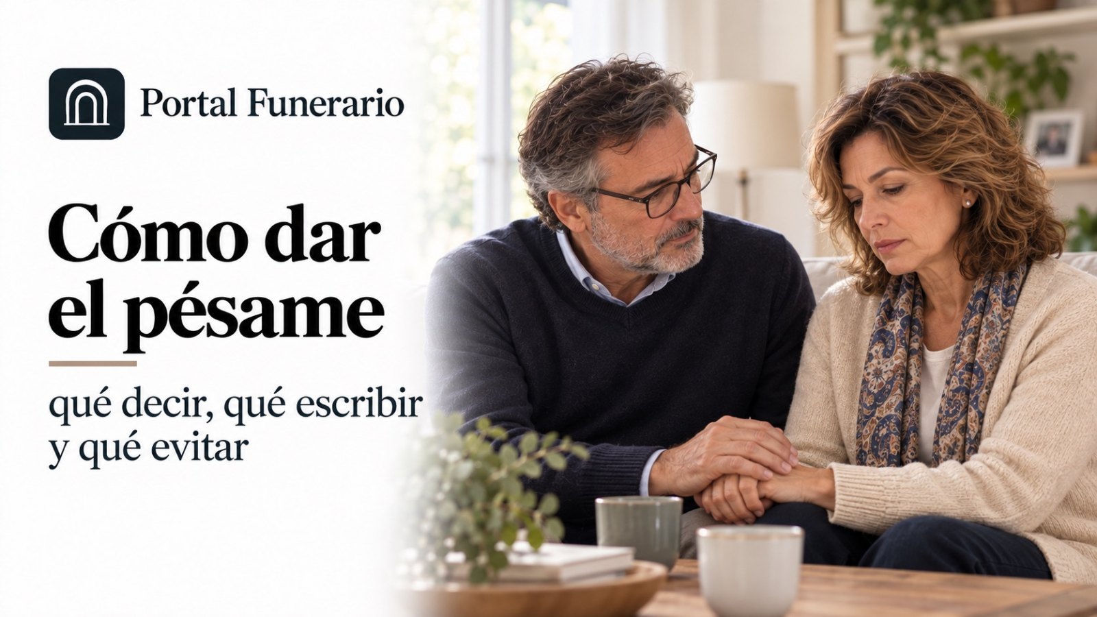 Cómo dar el pésame: las mejores frases