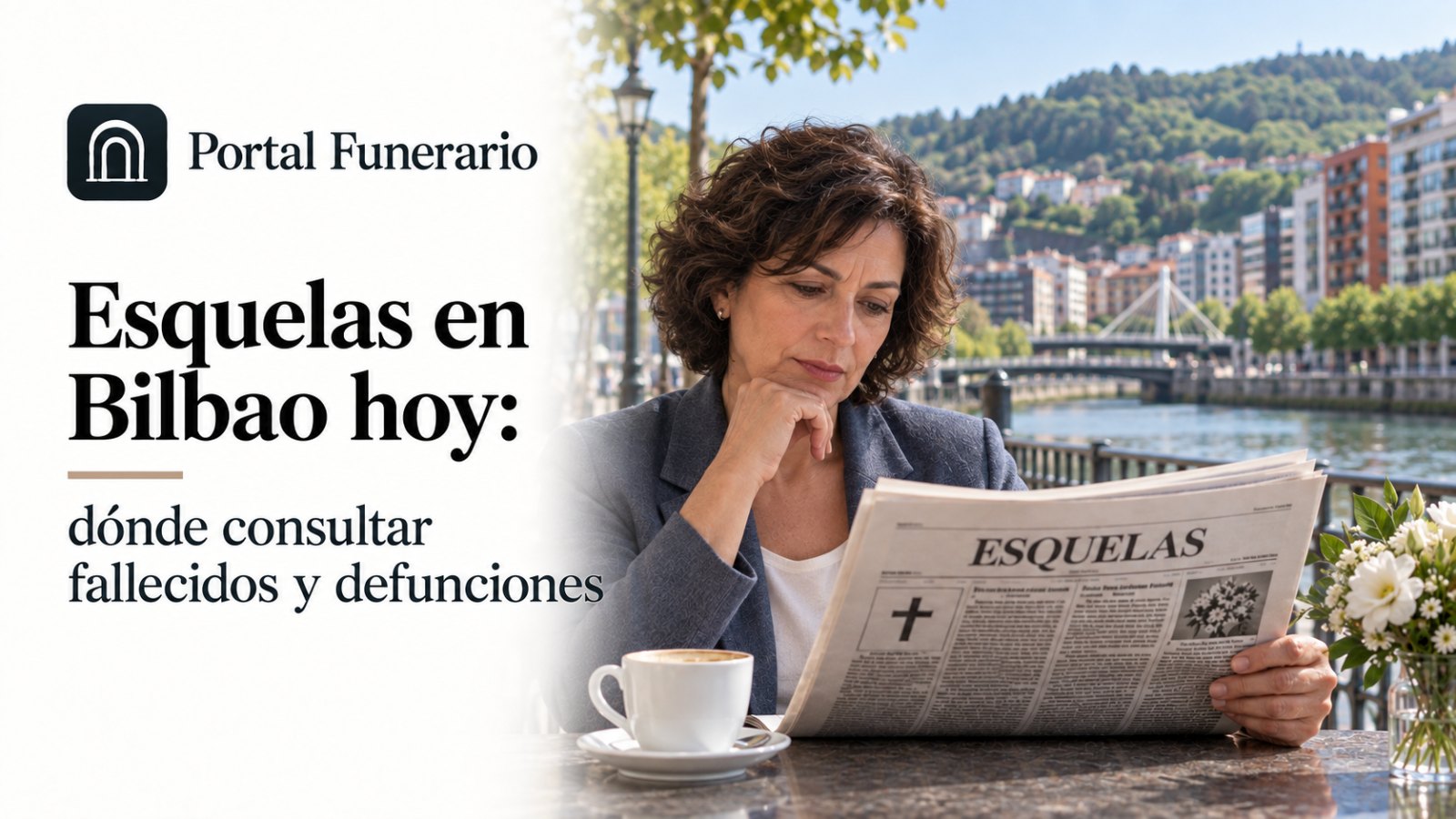 Esquelas en Bilbao hoy: dónde consultar fallecidos y defunciones